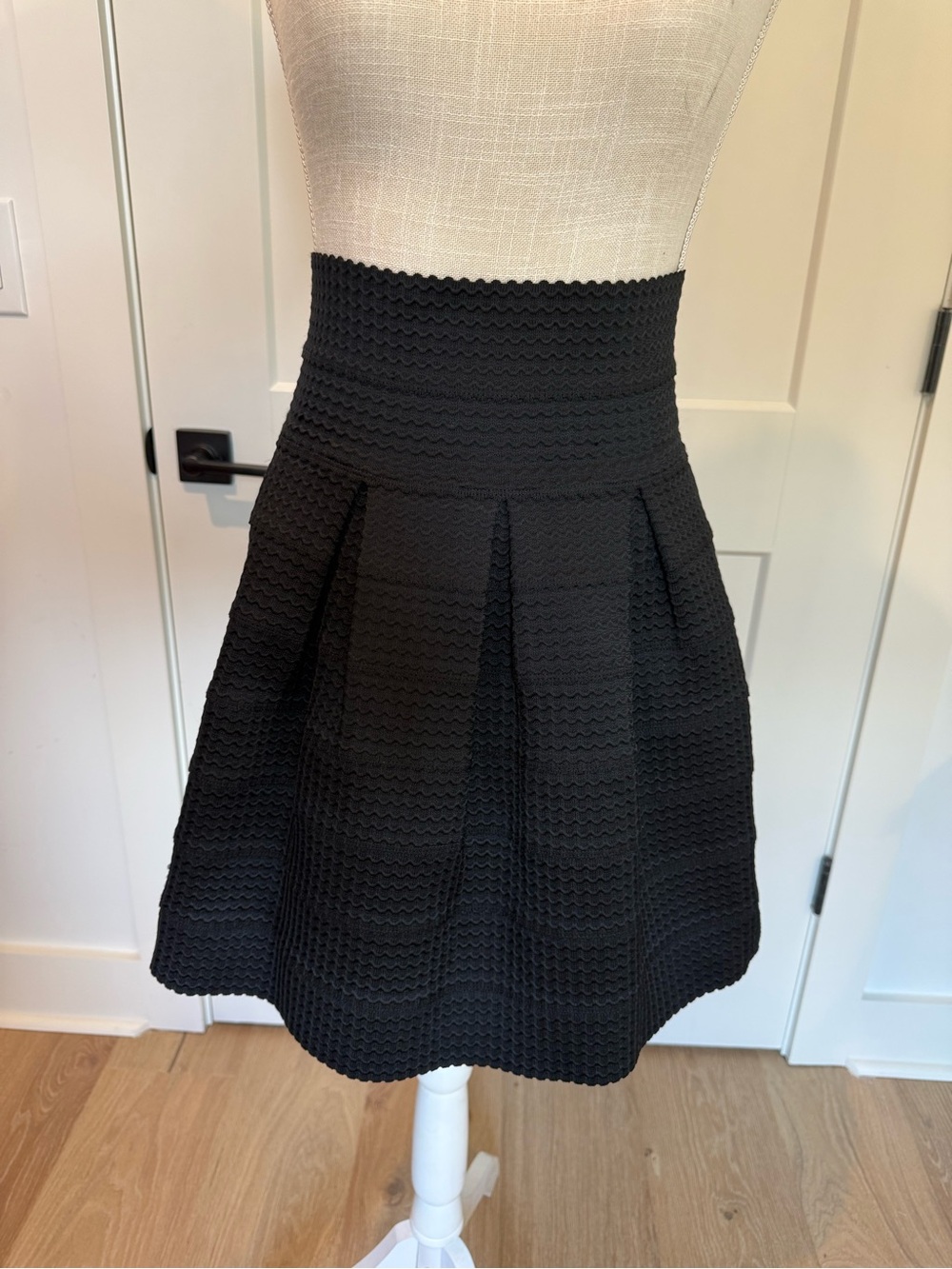 Girls From Savoy Textured Fit & Flare Mini Skirt | XS/S